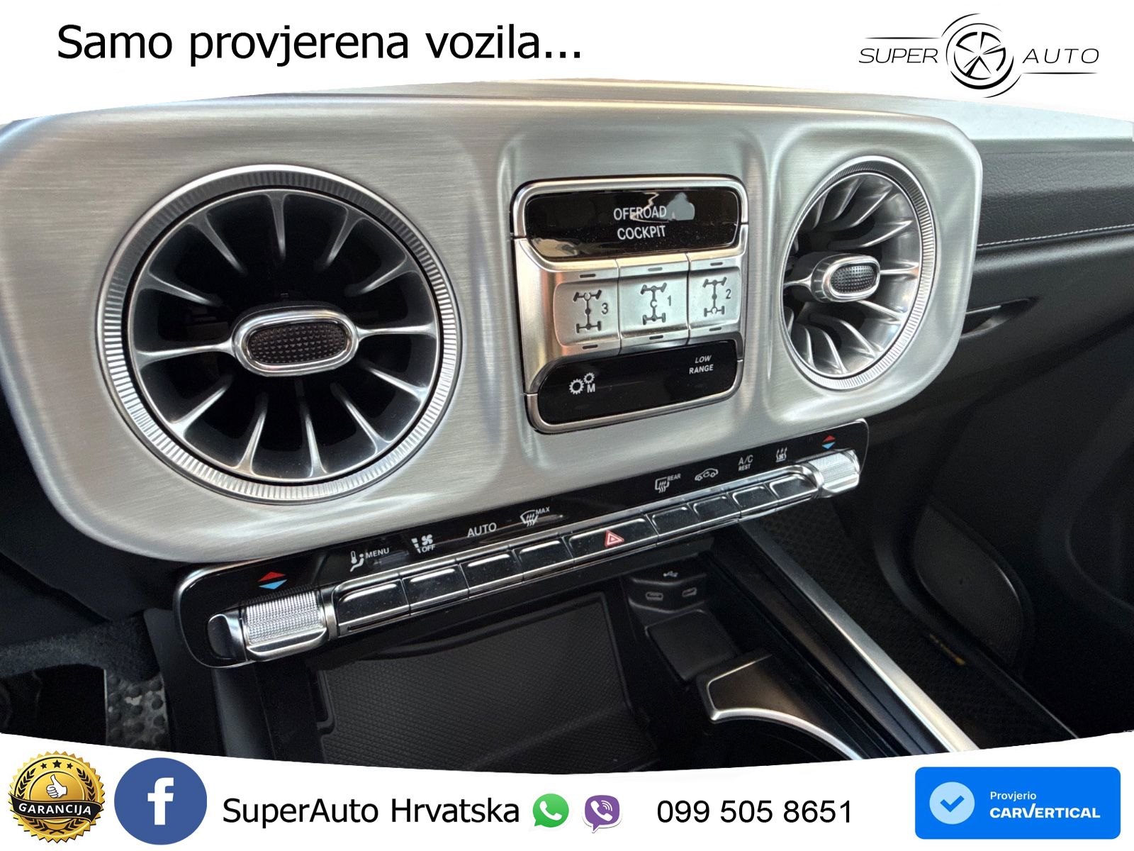 Mercedes G 450d Long (367 KS) 4MATIC 9G-TRONIC LED+GR SJED+ACC