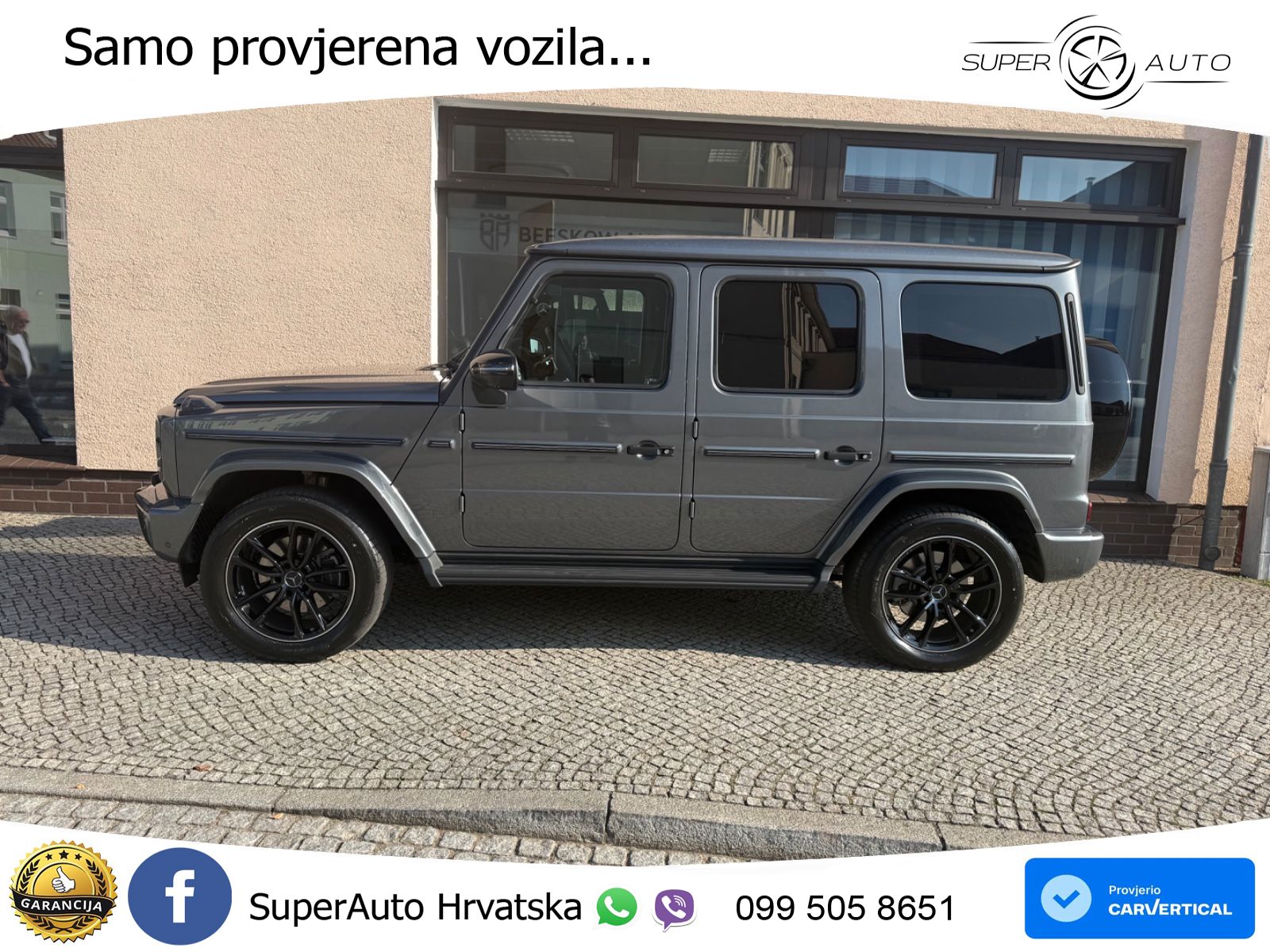Mercedes G 450d Long (367 KS) 4MATIC 9G-TRONIC LED+GR SJED+ACC