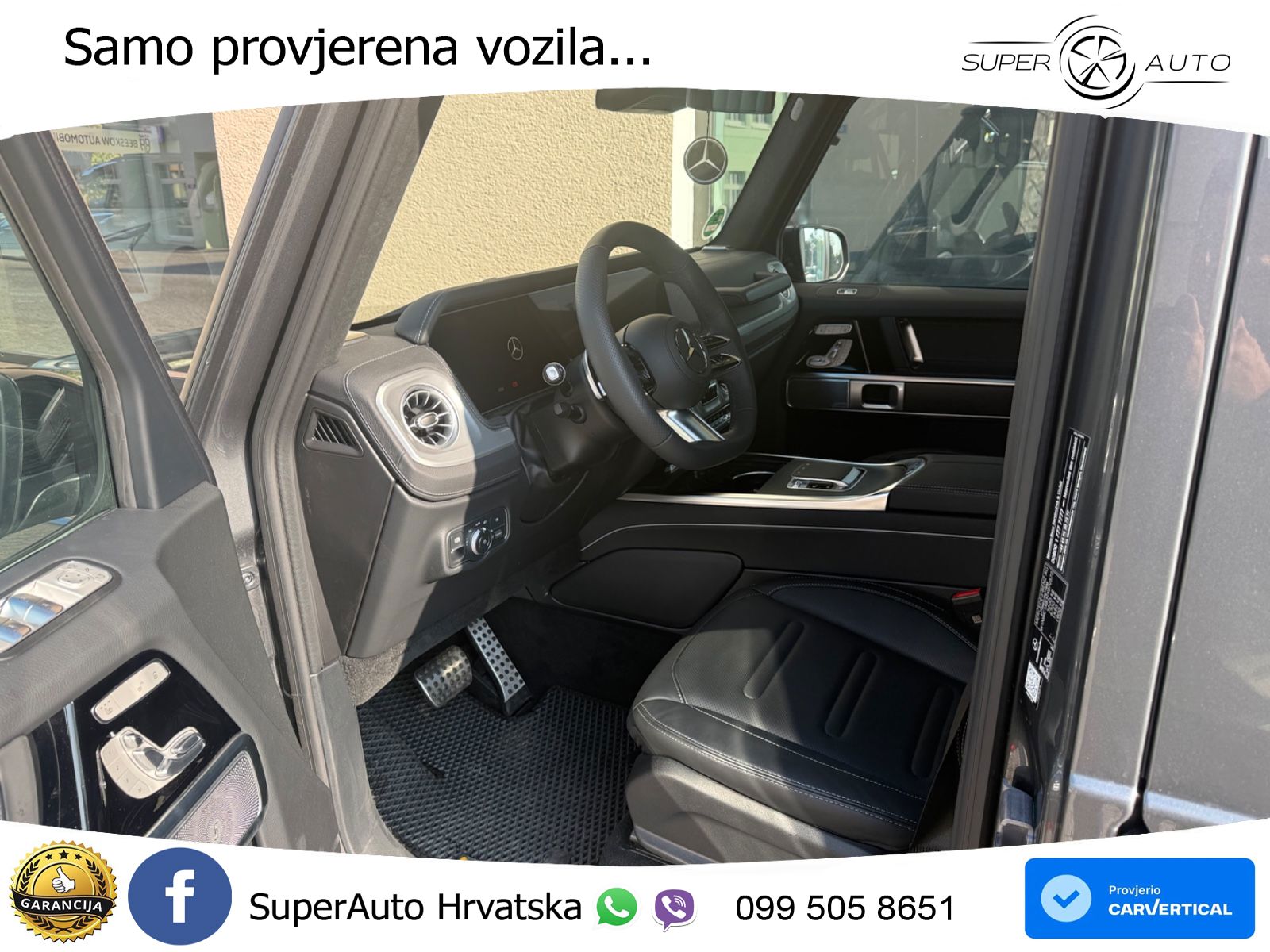 Mercedes G 450d Long (367 KS) 4MATIC 9G-TRONIC LED+GR SJED+ACC