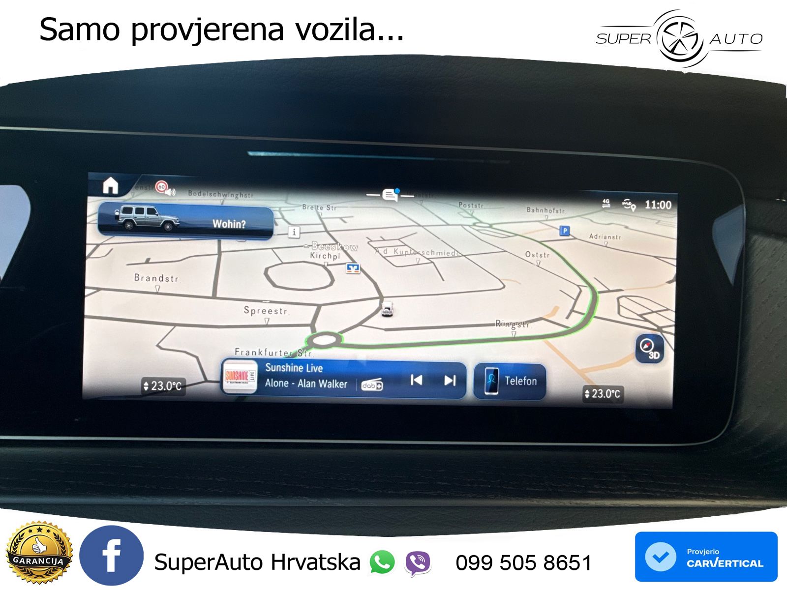 Mercedes G 450d Long (367 KS) 4MATIC 9G-TRONIC LED+GR SJED+ACC