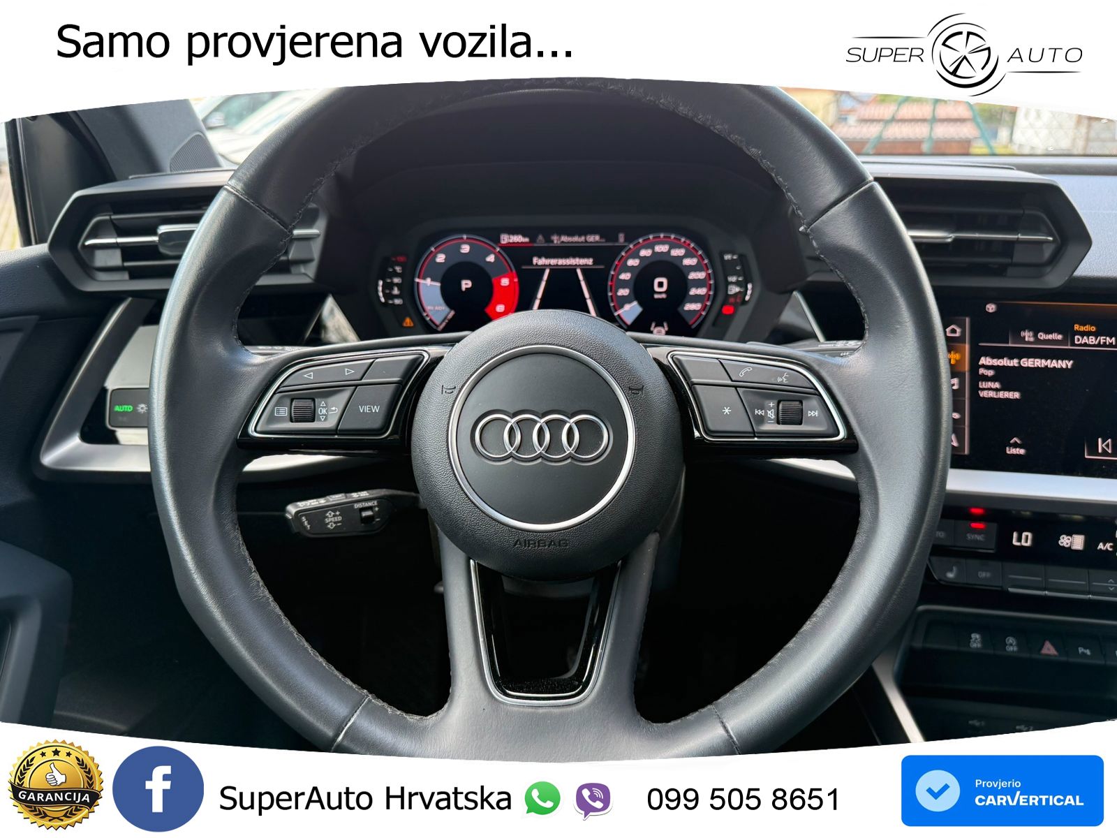 Audi A3 30 TDI (116 KS) S tronic advanced LED+GR SJED+ACC