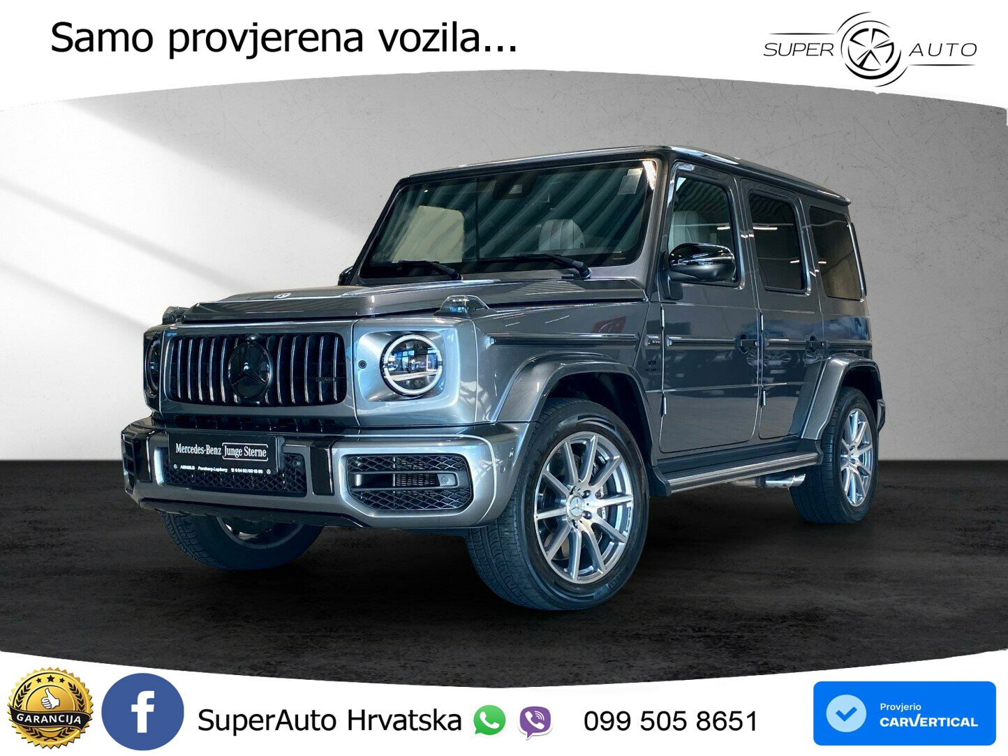 Mercedes AMG G 63 Long V8 (585 KS) 4MATIC 9G-TRONIC AMG SPEEDSHIFT PLUS Superior LED+ACC
