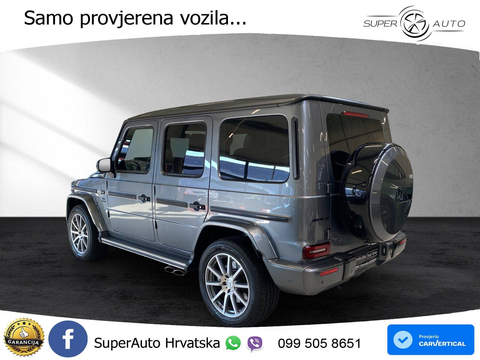 Mercedes AMG G 63 Long V8 (585 KS) 4MATIC 9G-TRONIC AMG SPEEDSHIFT PLUS Superior LED+ACC
