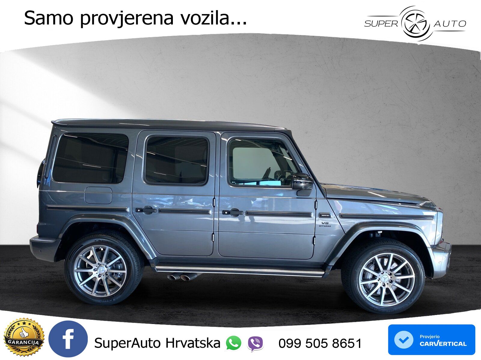Mercedes AMG G 63 Long V8 (585 KS) 4MATIC 9G-TRONIC AMG SPEEDSHIFT PLUS Superior LED+ACC