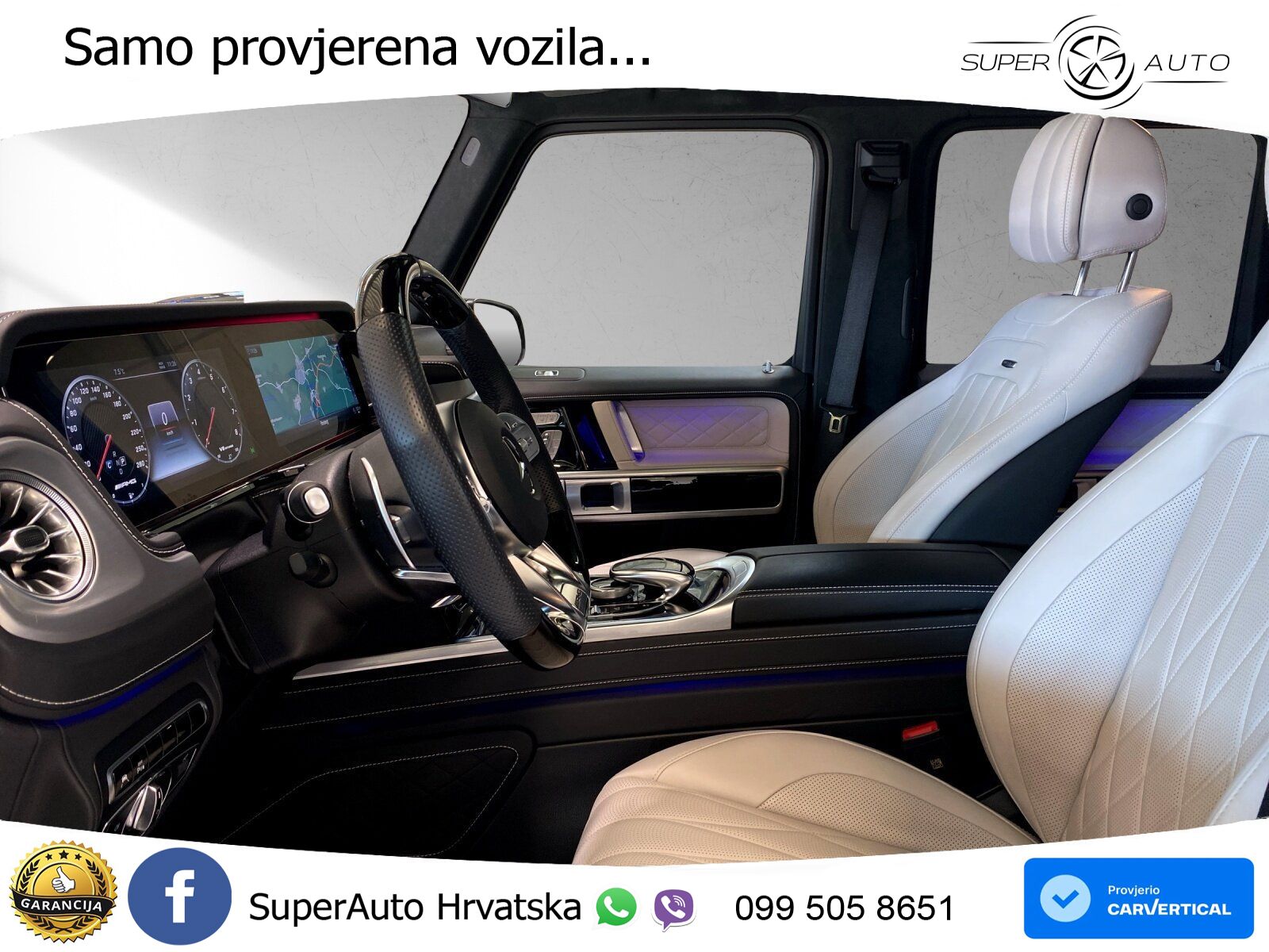 Mercedes AMG G 63 Long V8 (585 KS) 4MATIC 9G-TRONIC AMG SPEEDSHIFT PLUS Superior LED+ACC