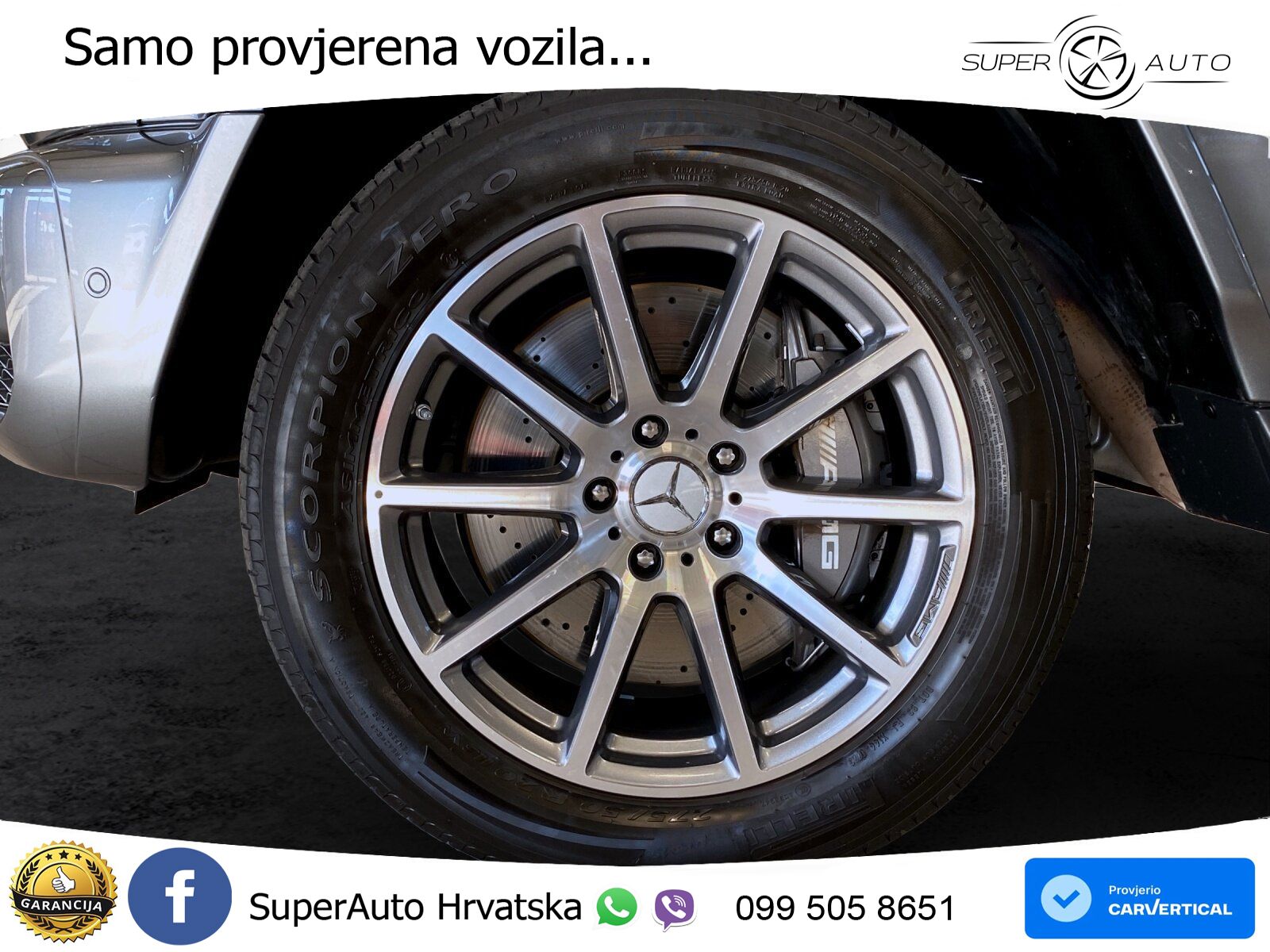 Mercedes AMG G 63 Long V8 (585 KS) 4MATIC 9G-TRONIC AMG SPEEDSHIFT PLUS Superior LED+ACC