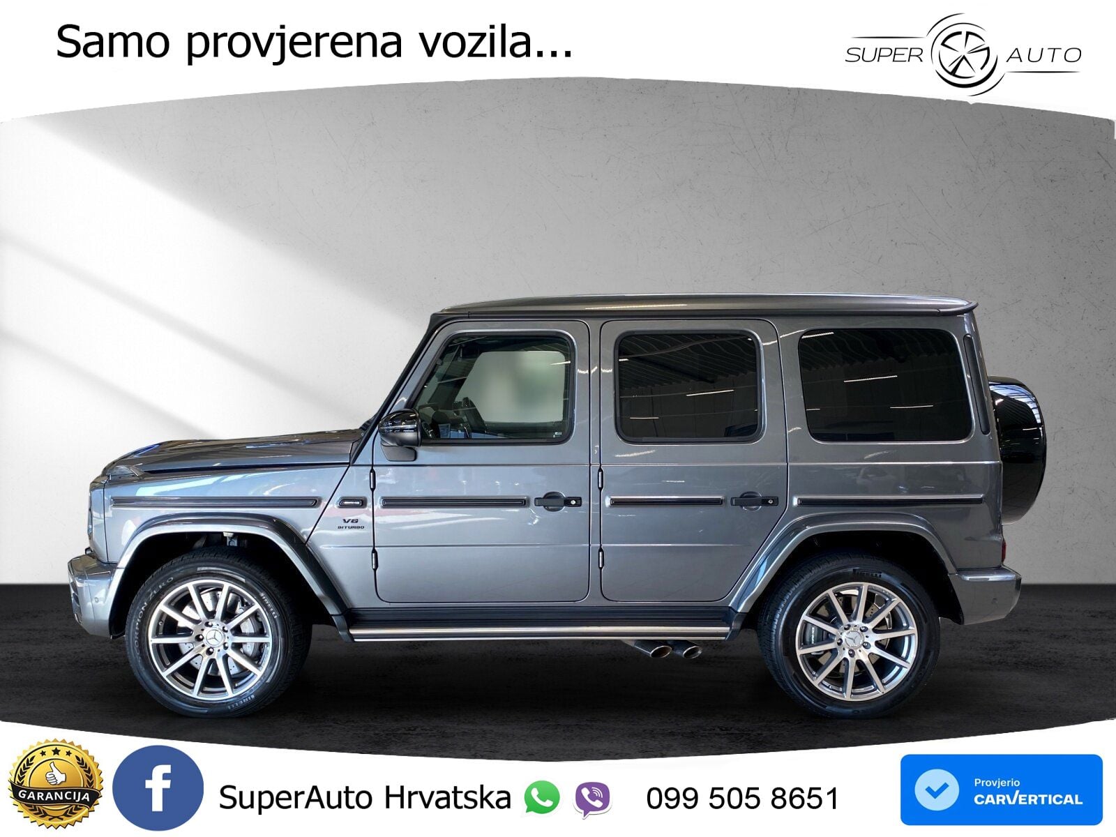 Mercedes AMG G 63 Long V8 (585 KS) 4MATIC 9G-TRONIC AMG SPEEDSHIFT PLUS Superior LED+ACC