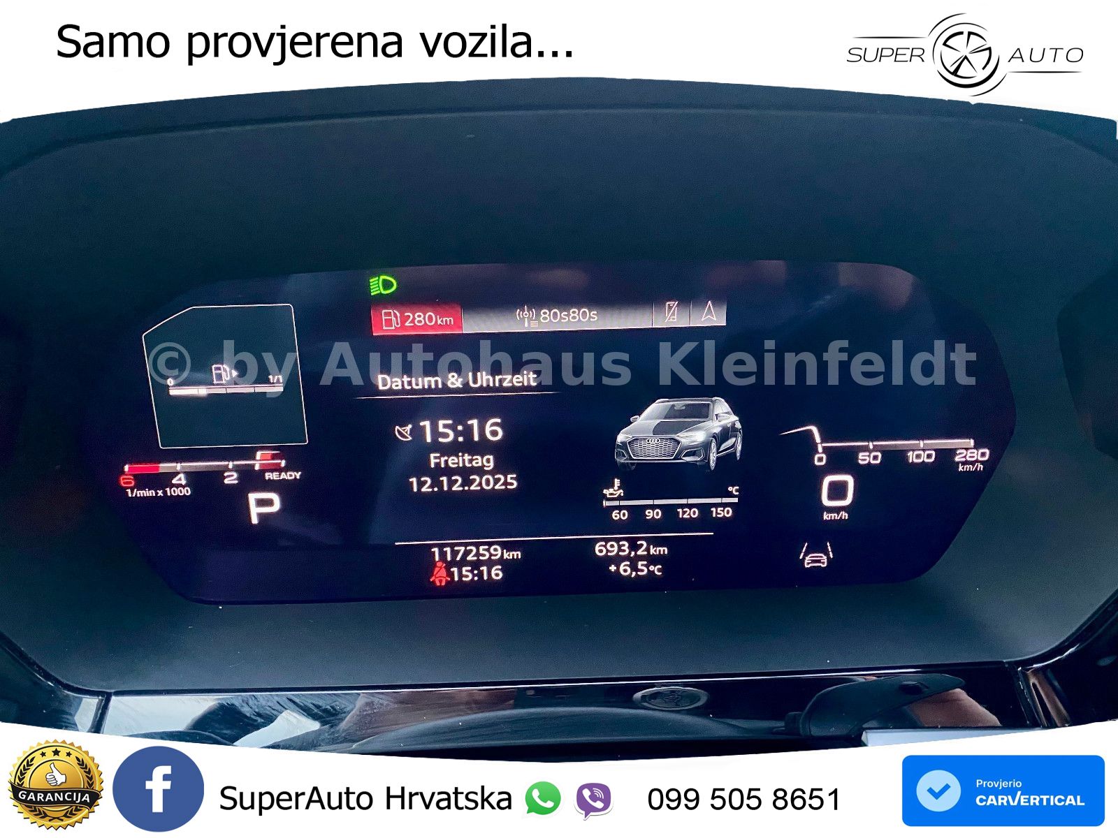 Audi A3 35 TDI (150 KS) S tronic LED+GR SJED+ACC