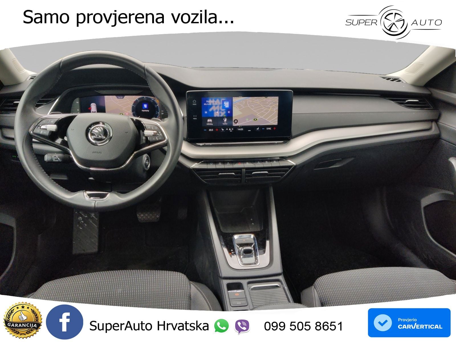 Škoda Octavia Combi 2.0 TDI (150 KS) DSG LED+GR SJED+ACC