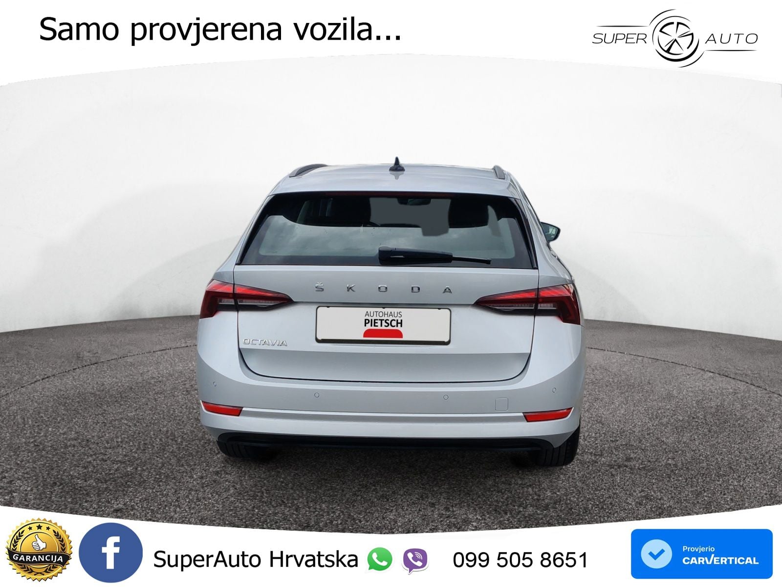 Škoda Octavia Combi 2.0 TDI (150 KS) DSG LED+GR SJED+ACC