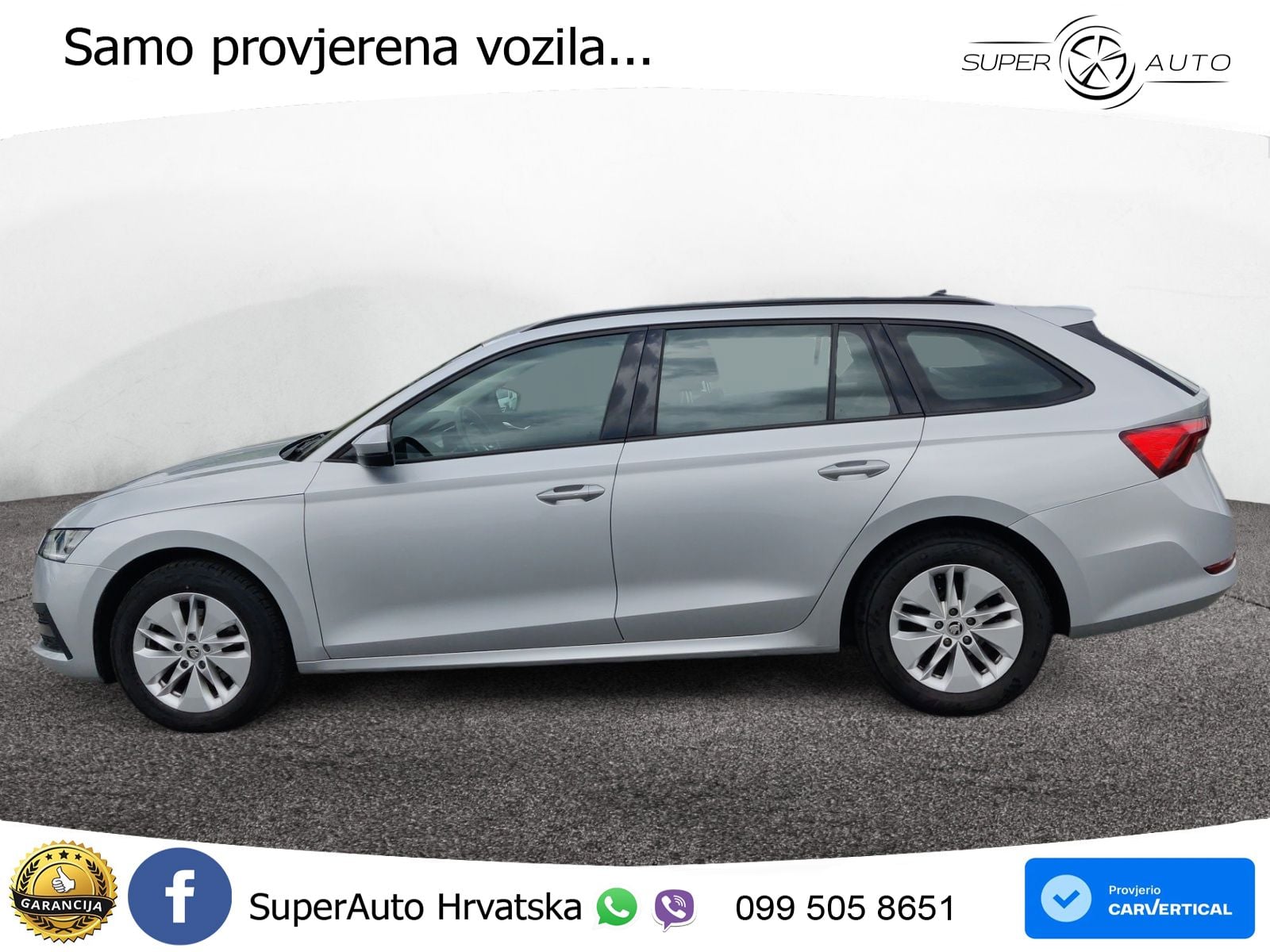 Škoda Octavia Combi 2.0 TDI (150 KS) DSG LED+GR SJED+ACC