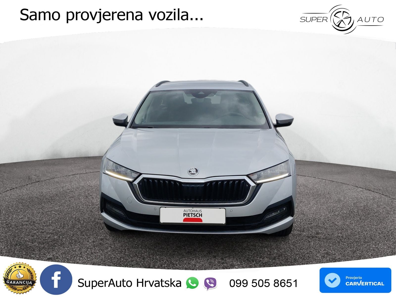 Škoda Octavia Combi 2.0 TDI (150 KS) DSG LED+GR SJED+ACC