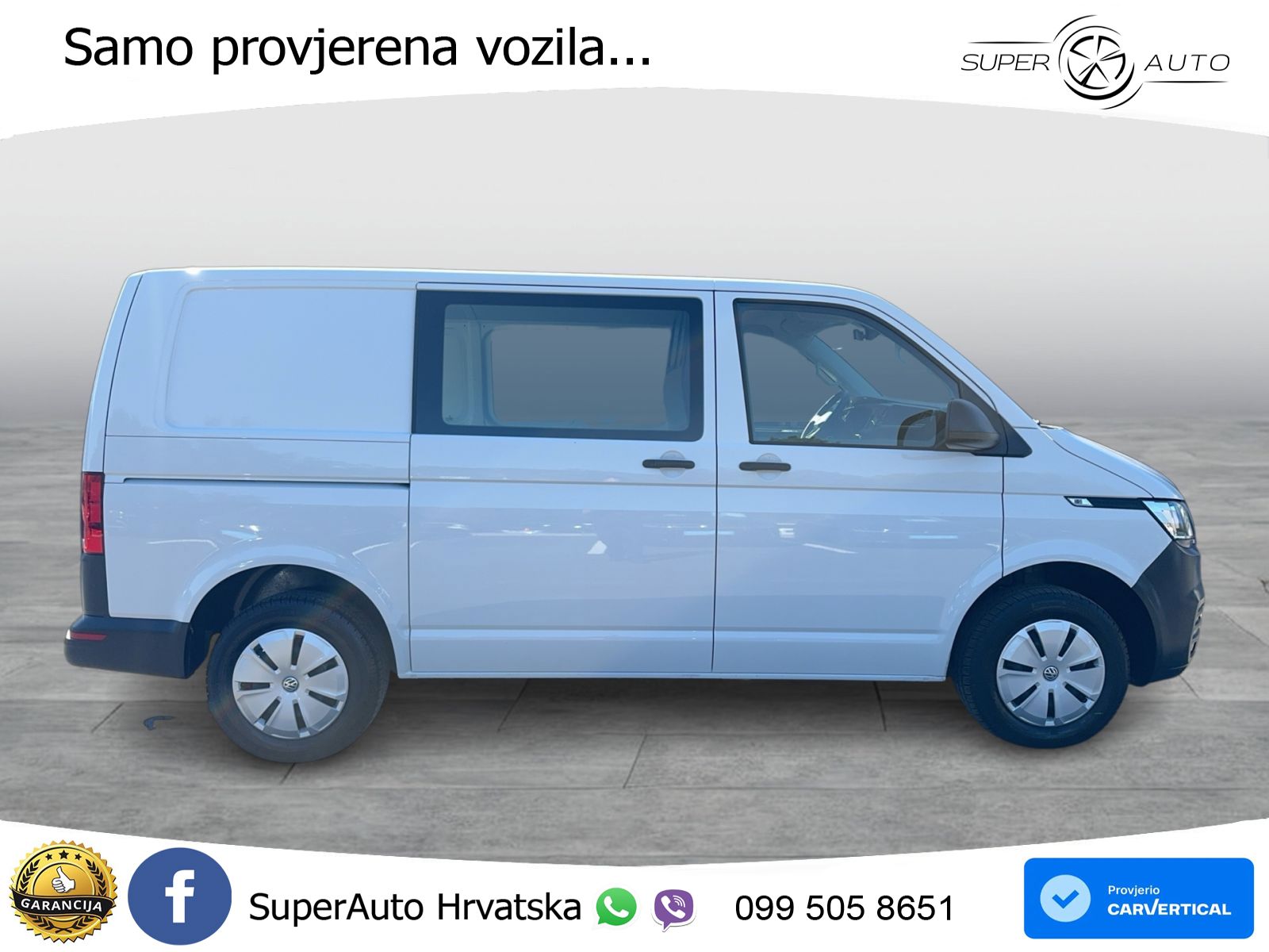 Volkswagen T6.1 Transporter Kasten 2.0TDI AHK KAM NAV SHZ 110 KS