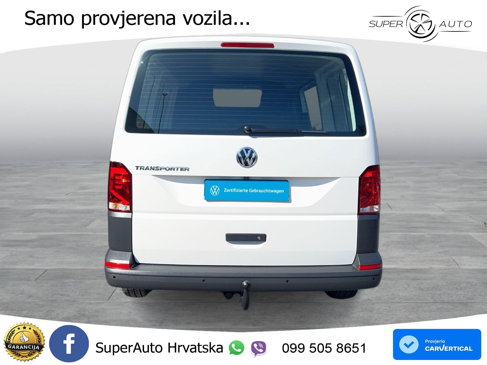 Volkswagen T6.1 Transporter Kasten 2.0TDI AHK KAM NAV SHZ 110 KS