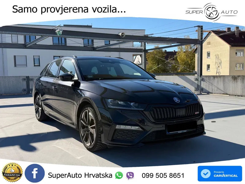 Škoda Octavia Combi RS 2.0 TSI (245 KS) LED+GR SJED+ACC
