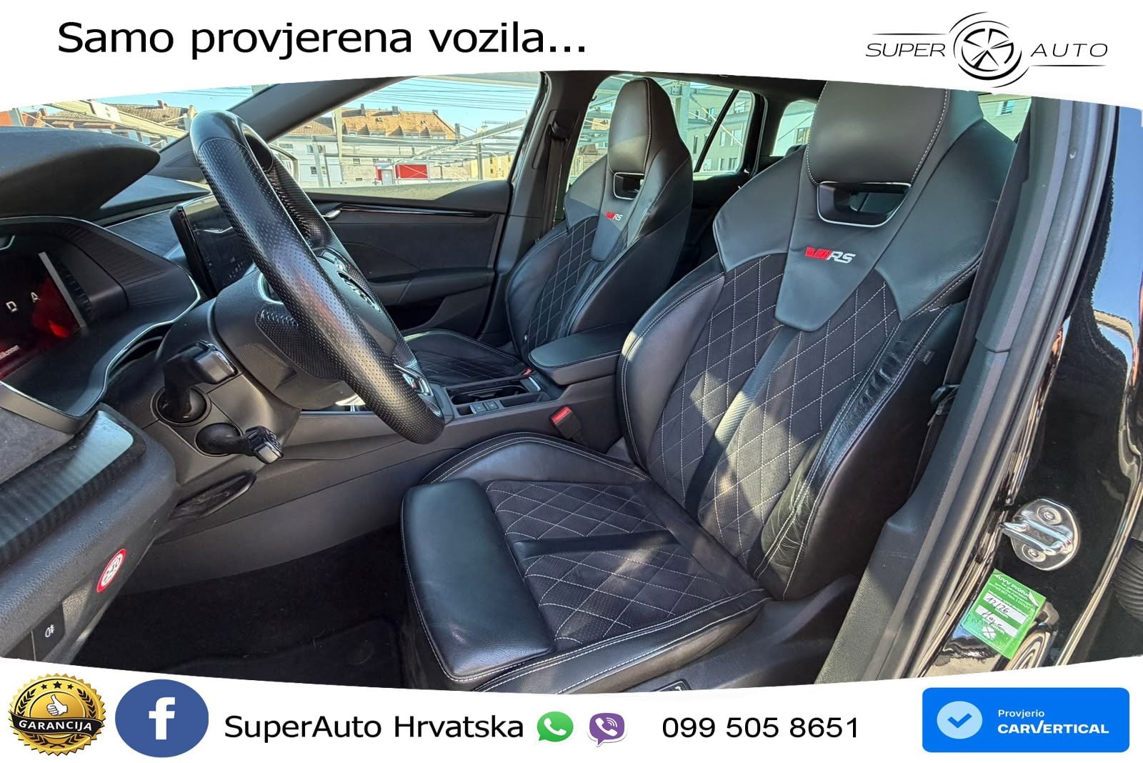 Škoda Octavia Combi RS 2.0 TSI (245 KS) LED+GR SJED+ACC