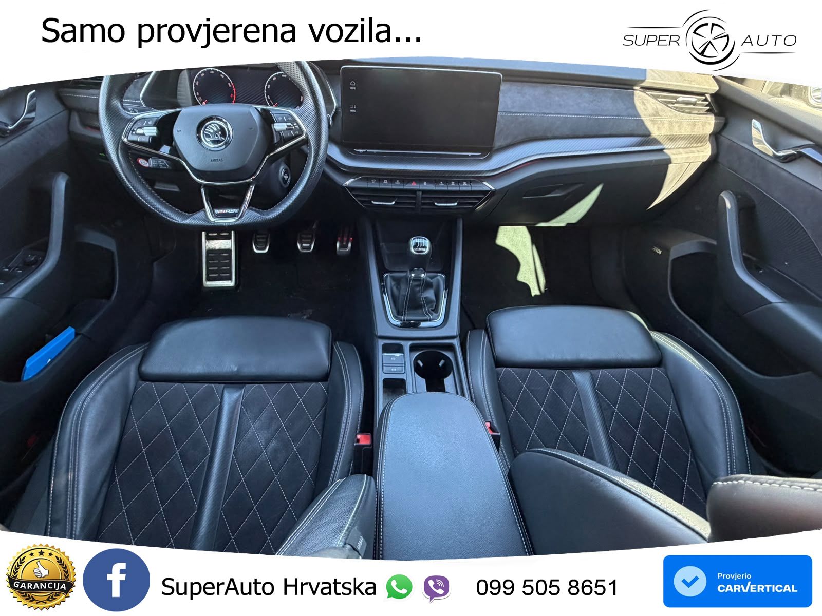 Škoda Octavia Combi RS 2.0 TSI (245 KS) LED+GR SJED+ACC