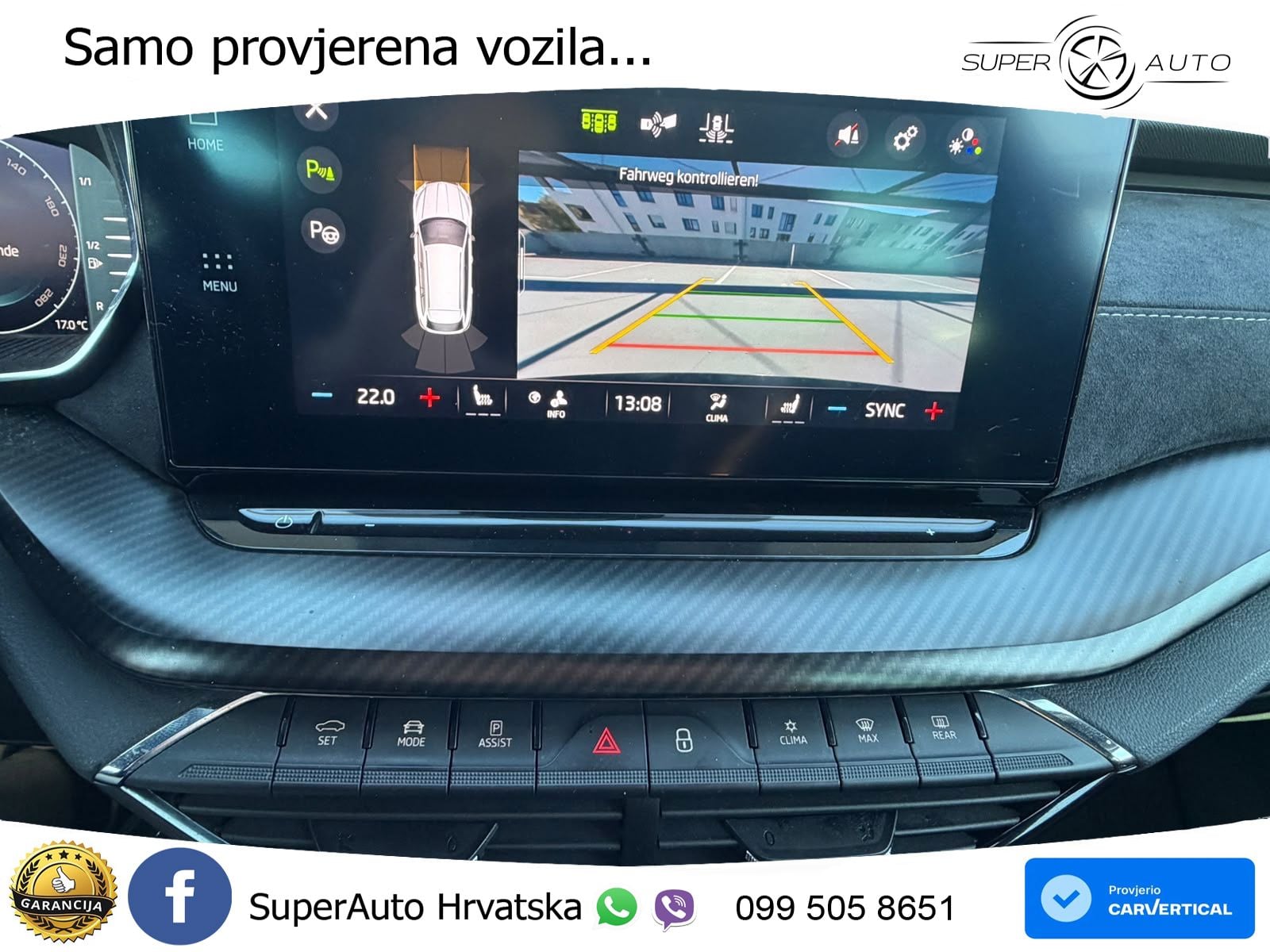 Škoda Octavia Combi RS 2.0 TSI (245 KS) LED+GR SJED+ACC