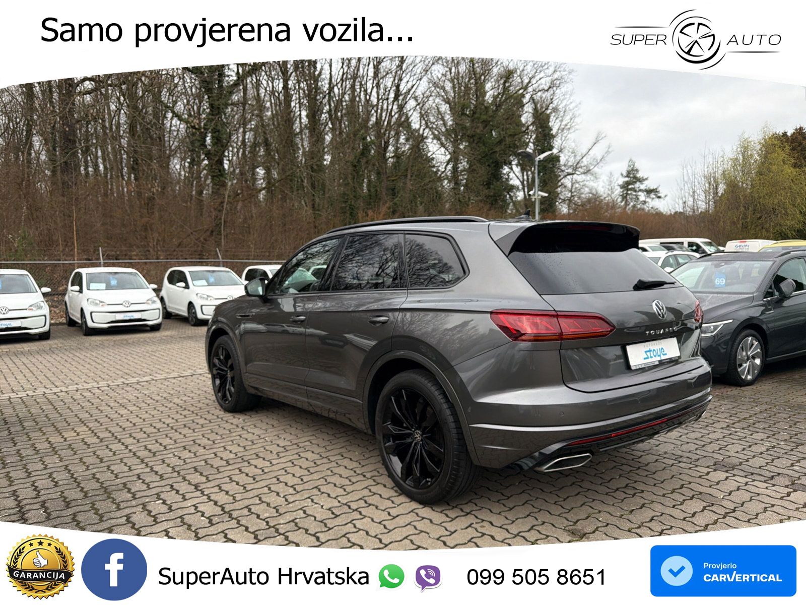 Volkswagen Touareg 3.0 V6 TDI (286 KS) 4MOTION Tiptronic R-Line ZRAČNI+ACC+GR SJED+KAM+PANO