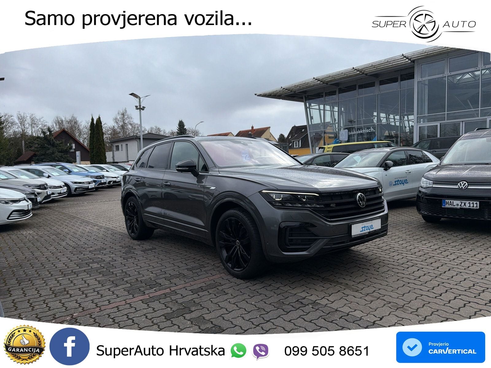 Volkswagen Touareg 3.0 V6 TDI (286 KS) 4MOTION Tiptronic R-Line ZRAČNI+ACC+GR SJED+KAM+PANO