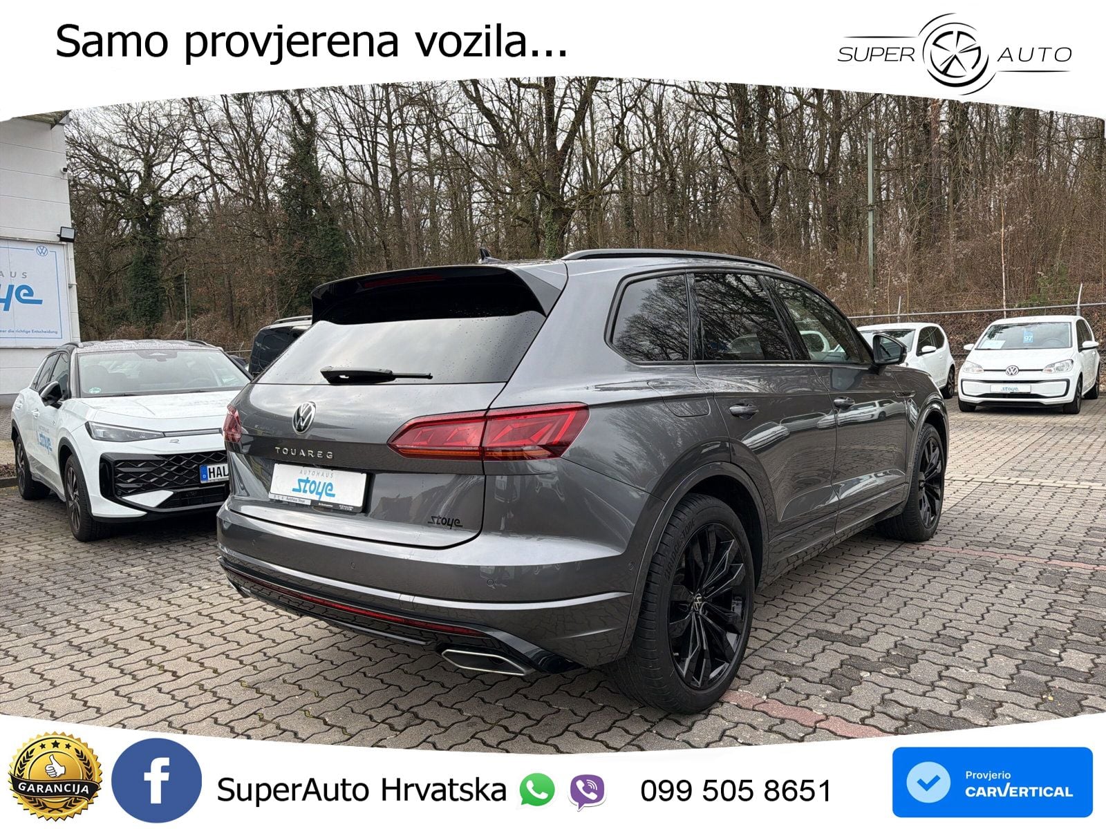 Volkswagen Touareg 3.0 V6 TDI (286 KS) 4MOTION Tiptronic R-Line ZRAČNI+ACC+GR SJED+KAM+PANO