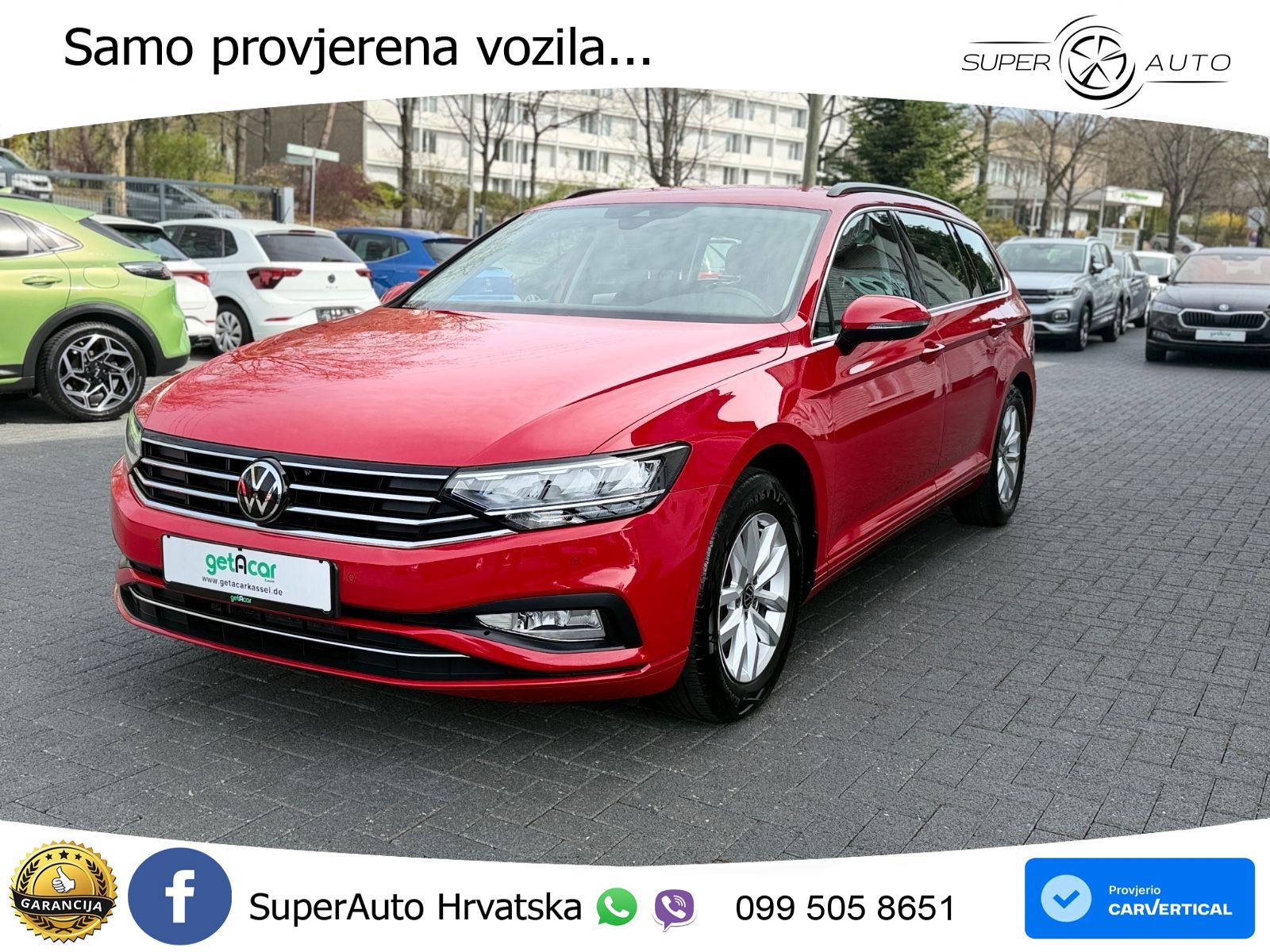 Volkswagen Passat Variant 2.0 TDI (122 KS) DSG Business LED+GR SJED+ACC