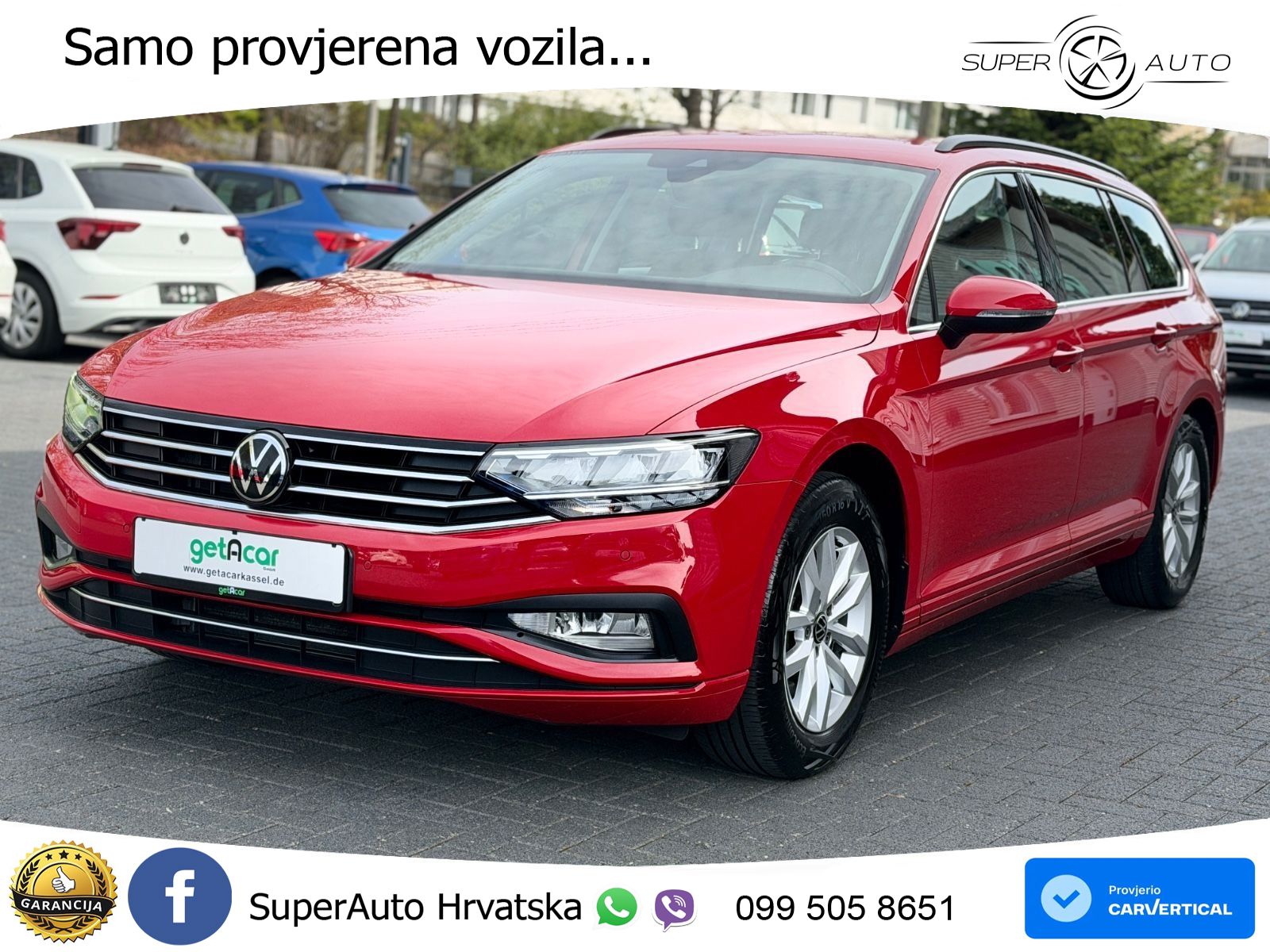 Volkswagen Passat Variant 2.0 TDI (122 KS) DSG Business LED+GR SJED+ACC