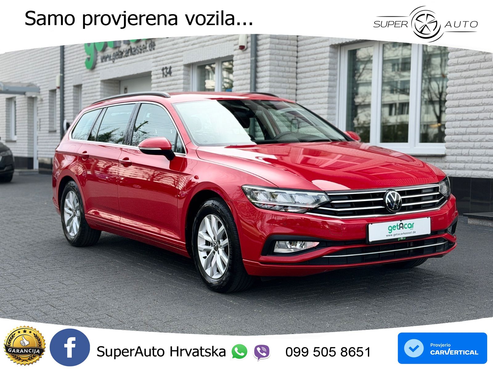 Volkswagen Passat Variant 2.0 TDI (122 KS) DSG Business LED+GR SJED+ACC