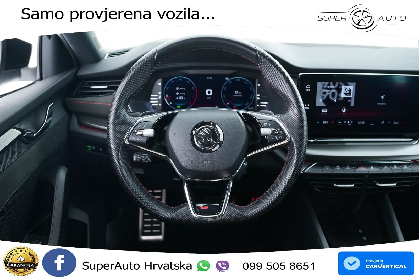 Škoda Octavia Combi RS 2.0 TSI (245 KS) DSG MATRIX+GR SJED+KAM