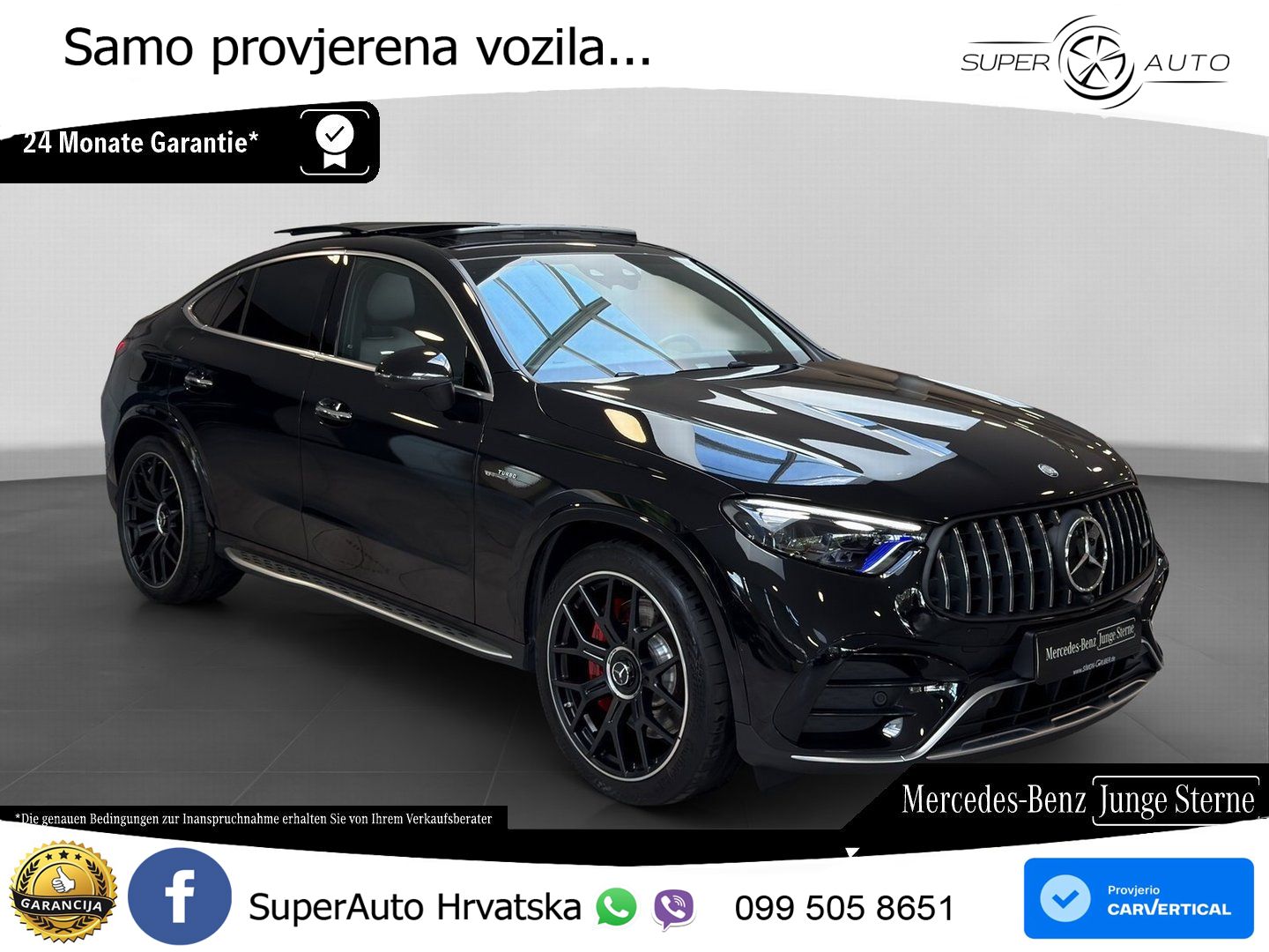 Mercedes GLC Coupe AMG 63 S E PERFORMANCE (680 KS) 4MATIC AMG SPEEDSHIFT MCT 9G ACC+HEAD+GR SJED+360+PANO