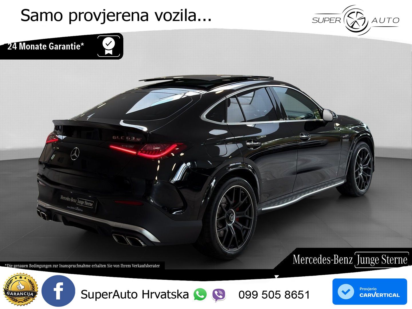 Mercedes GLC Coupe AMG 63 S E PERFORMANCE (680 KS) 4MATIC AMG SPEEDSHIFT MCT 9G ACC+HEAD+GR SJED+360+PANO