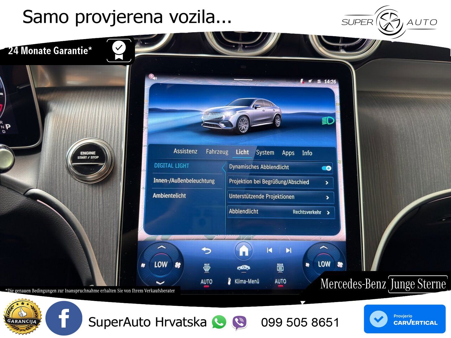 Mercedes GLC Coupe AMG 63 S E PERFORMANCE (680 KS) 4MATIC AMG SPEEDSHIFT MCT 9G ACC+HEAD+GR SJED+360+PANO