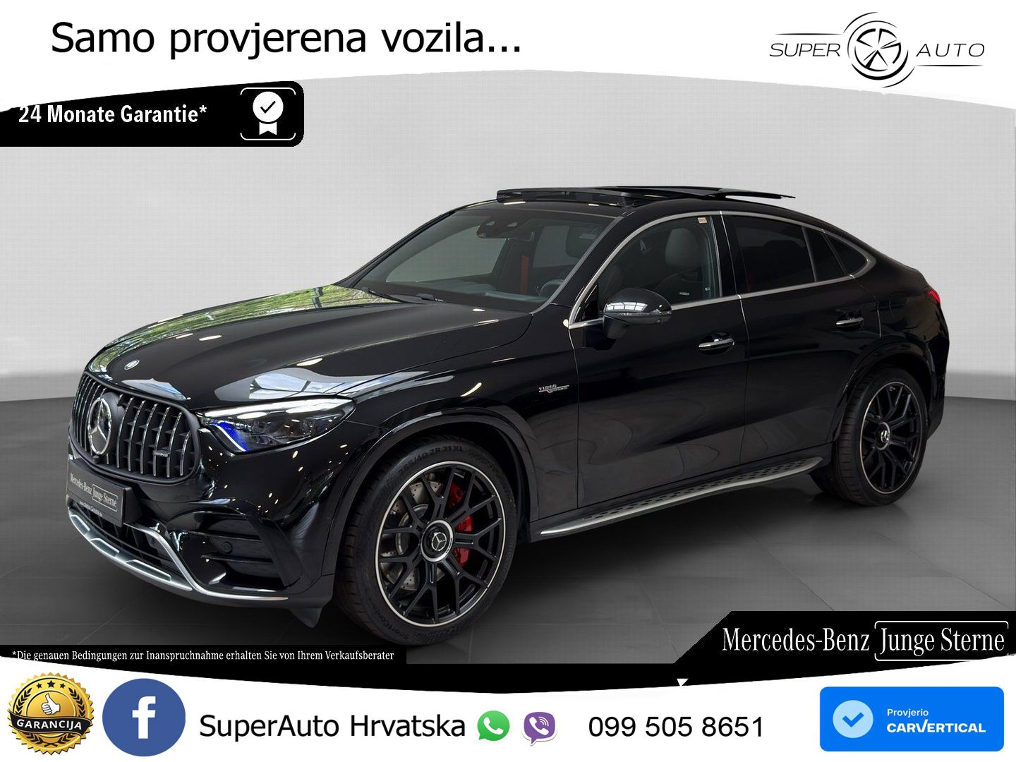 Mercedes GLC Coupe AMG 63 S E PERFORMANCE (680 KS) 4MATIC AMG SPEEDSHIFT MCT 9G ACC+HEAD+GR SJED+360+PANO