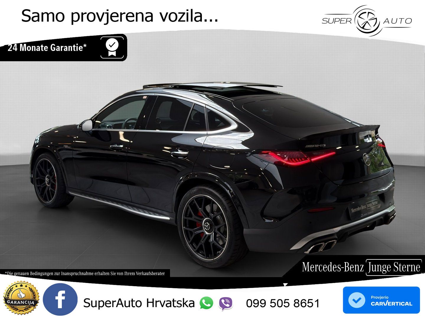 Mercedes GLC Coupe AMG 63 S E PERFORMANCE (680 KS) 4MATIC AMG SPEEDSHIFT MCT 9G ACC+HEAD+GR SJED+360+PANO