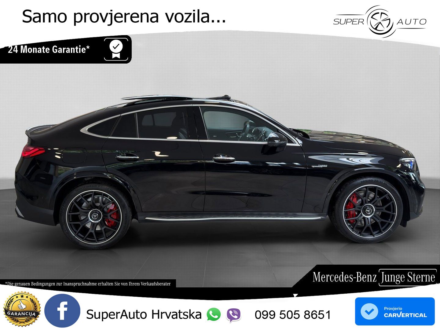 Mercedes GLC Coupe AMG 63 S E PERFORMANCE (680 KS) 4MATIC AMG SPEEDSHIFT MCT 9G ACC+HEAD+GR SJED+360+PANO