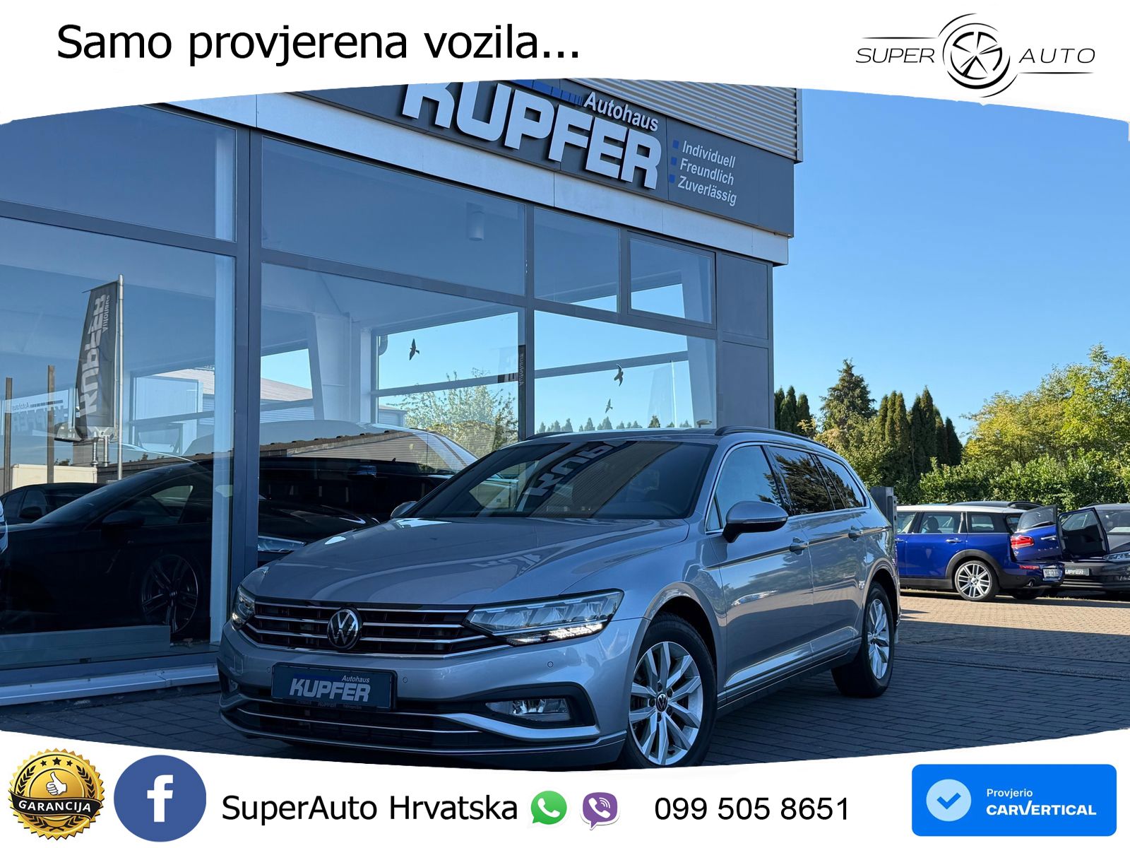 Volkswagen Passat Variant 2.0 TDI (150 KS) DSG Business LED+GR SJED+ACC