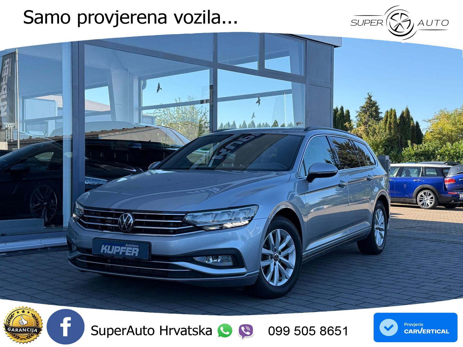 Volkswagen Passat Variant 2.0 TDI (150 KS) DSG Business LED+GR SJED+ACC