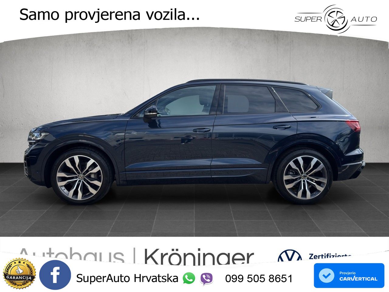 Volkswagen Touareg 3.0 V6 TDI (286 KS) 4MOTION Tiptronic ZRAČNI+ACC+4xGR SJED+KAM