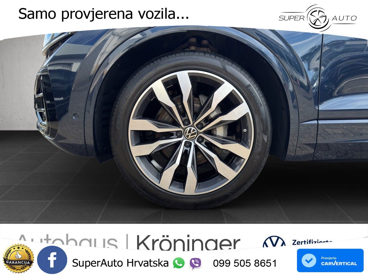Volkswagen Touareg 3.0 V6 TDI (286 KS) 4MOTION Tiptronic ZRAČNI+ACC+4xGR SJED+KAM