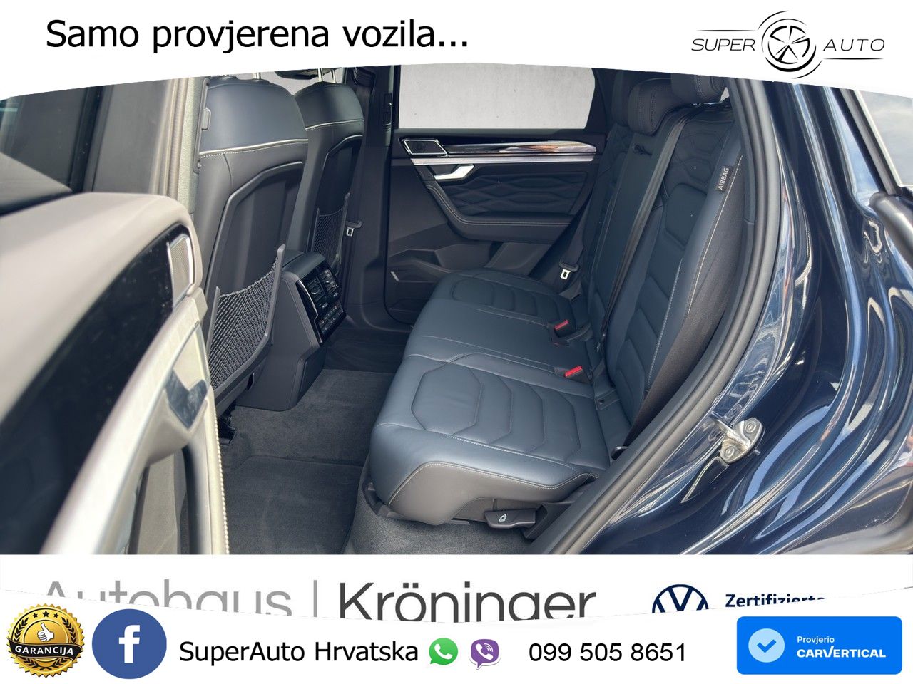 Volkswagen Touareg 3.0 V6 TDI (286 KS) 4MOTION Tiptronic ZRAČNI+ACC+4xGR SJED+KAM