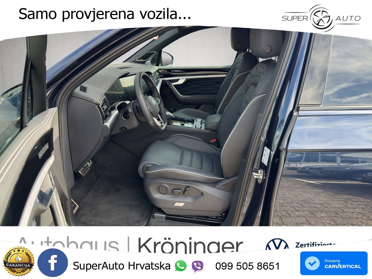 Volkswagen Touareg 3.0 V6 TDI (286 KS) 4MOTION Tiptronic ZRAČNI+ACC+4xGR SJED+KAM