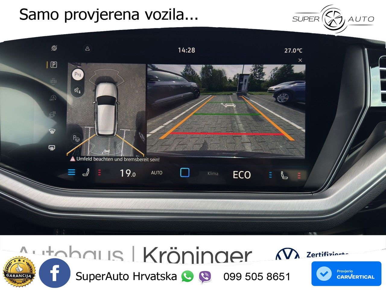 Volkswagen Touareg 3.0 V6 TDI (286 KS) 4MOTION Tiptronic ZRAČNI+ACC+4xGR SJED+KAM