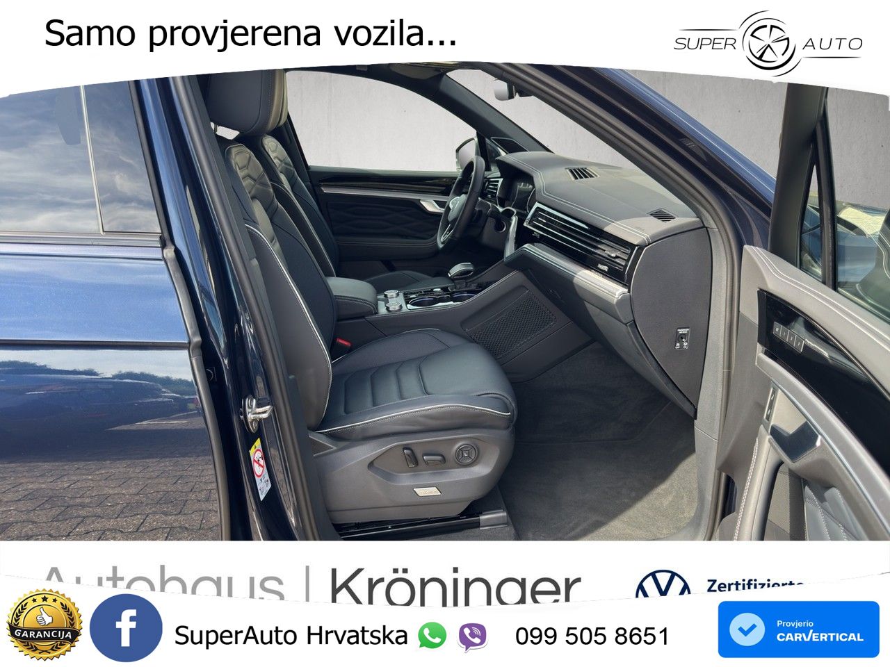 Volkswagen Touareg 3.0 V6 TDI (286 KS) 4MOTION Tiptronic ZRAČNI+ACC+4xGR SJED+KAM