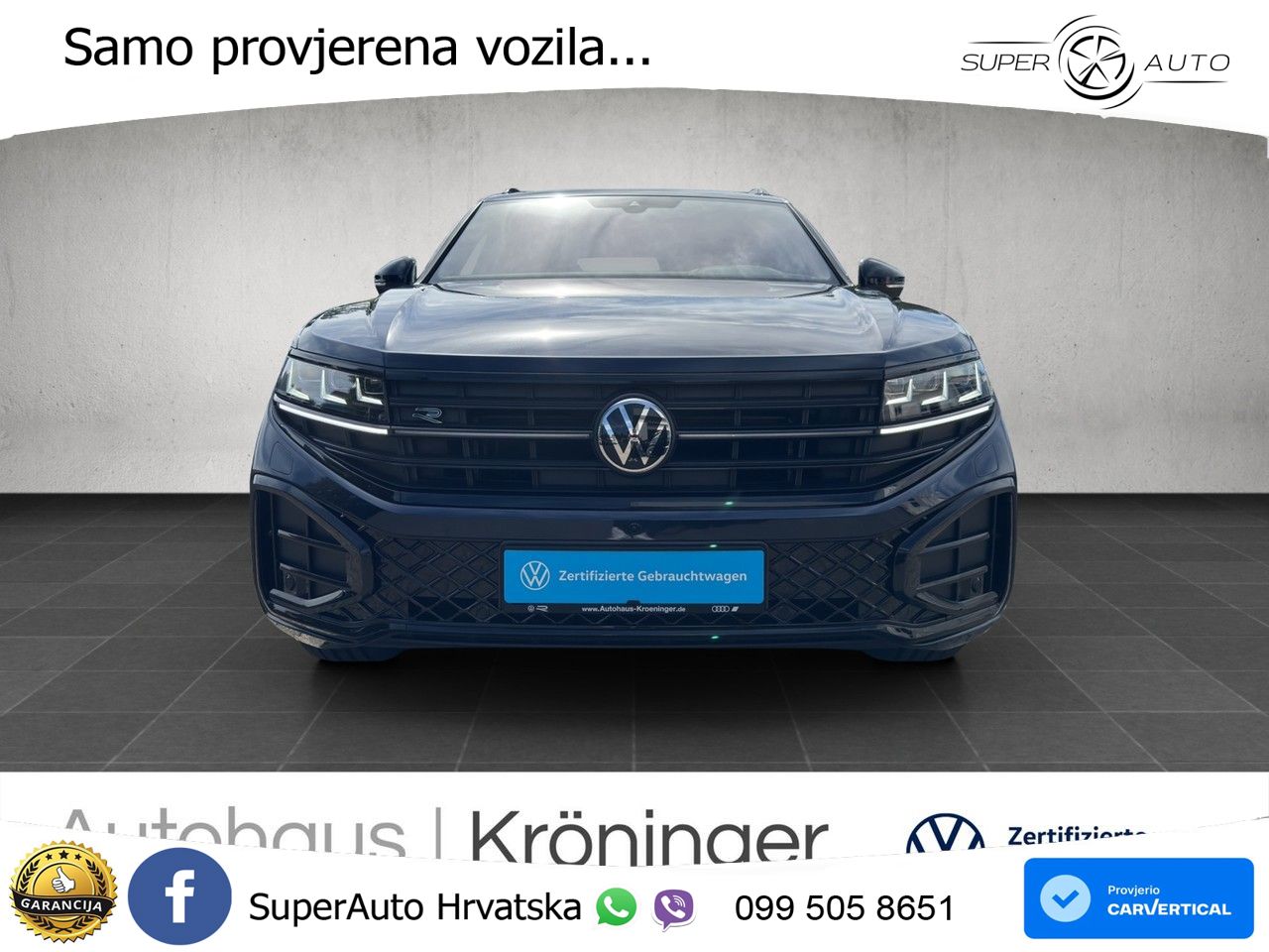 Volkswagen Touareg 3.0 V6 TDI (286 KS) 4MOTION Tiptronic ZRAČNI+ACC+4xGR SJED+KAM