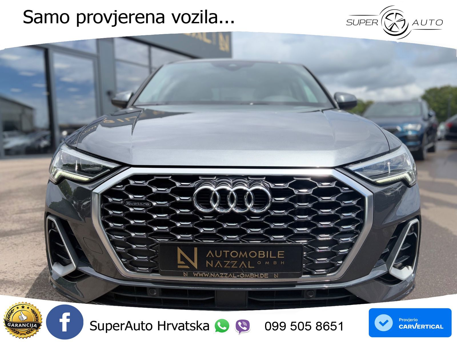 Audi Q3 Sportback 35 TDI (150 KS) quattro S tronic S line
