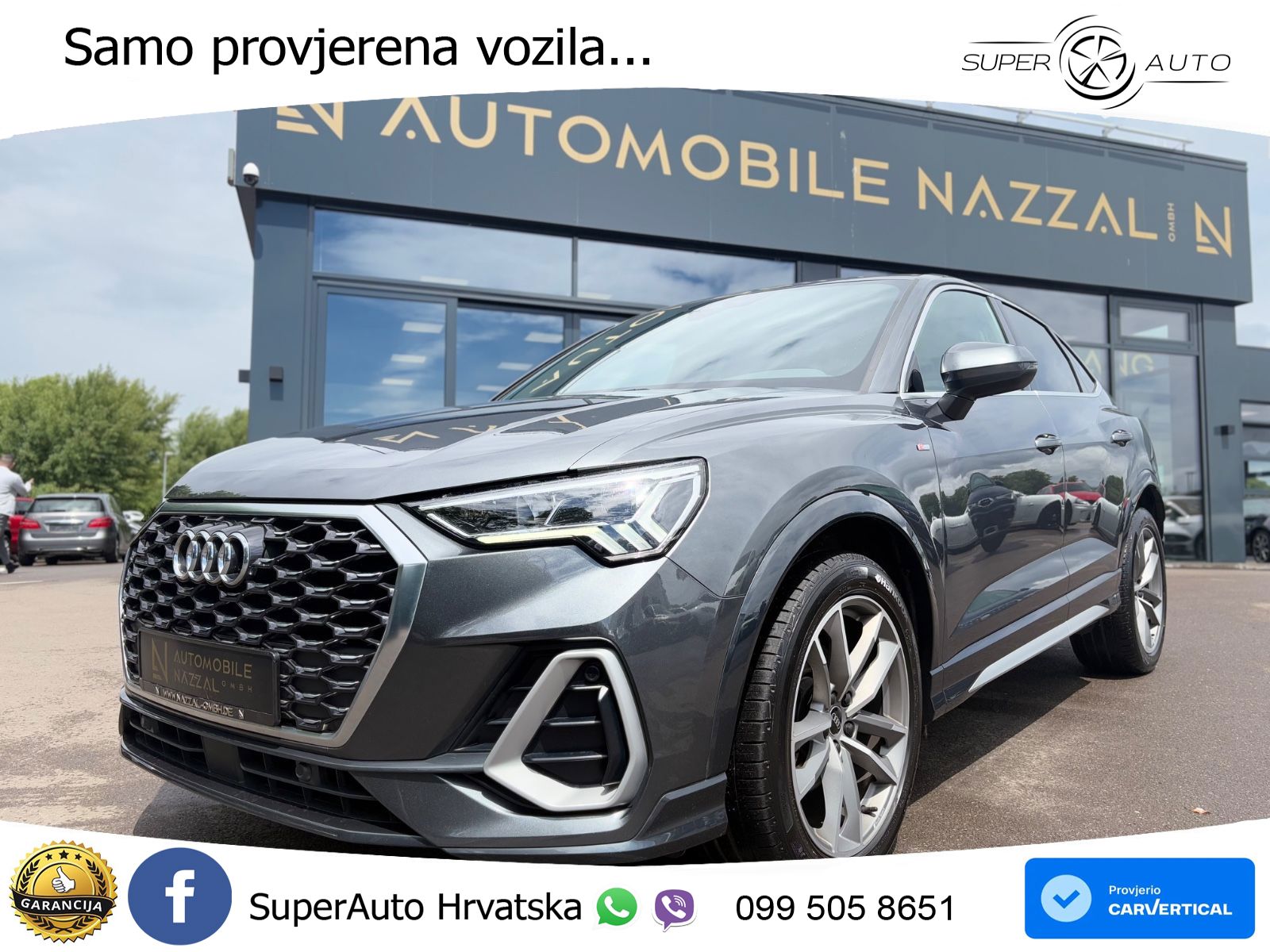 Audi Q3 Sportback 35 TDI (150 KS) quattro S tronic S line