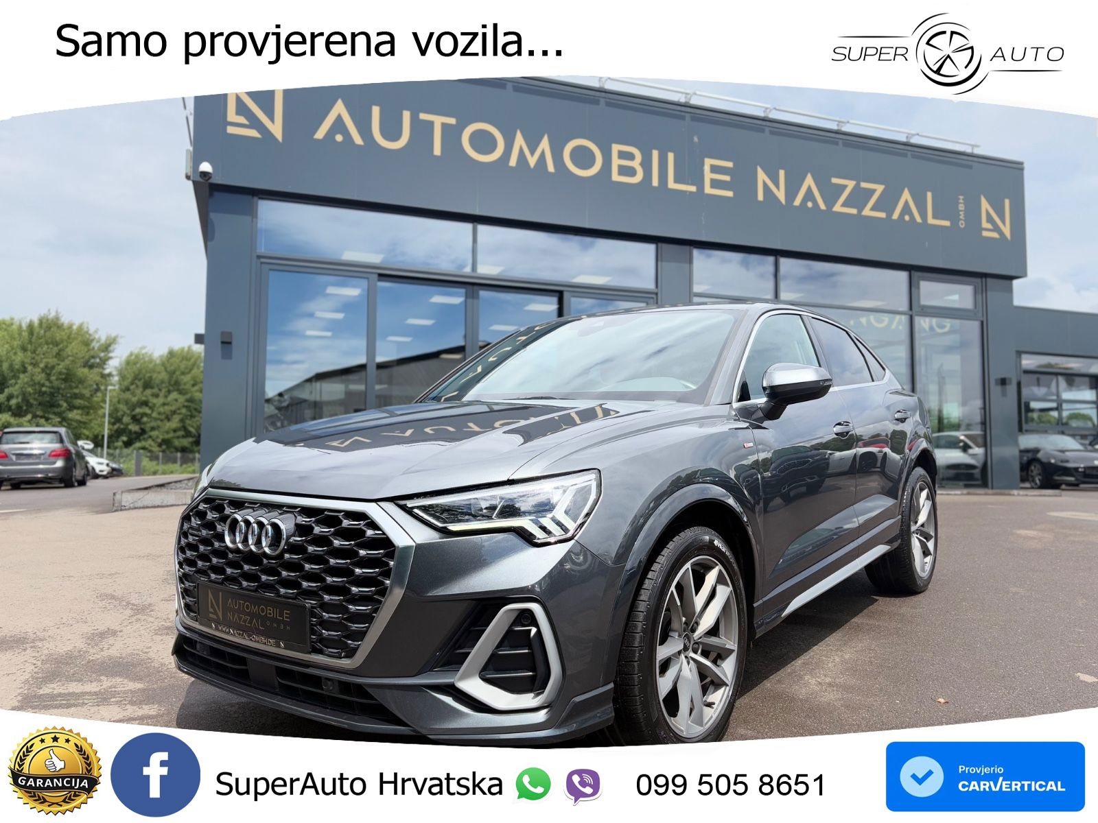 Audi Q3 Sportback 35 TDI (150 KS) quattro S tronic S line