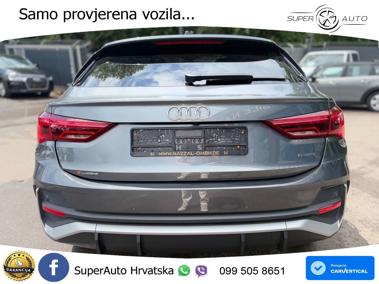 Audi Q3 Sportback 35 TDI (150 KS) quattro S tronic S line
