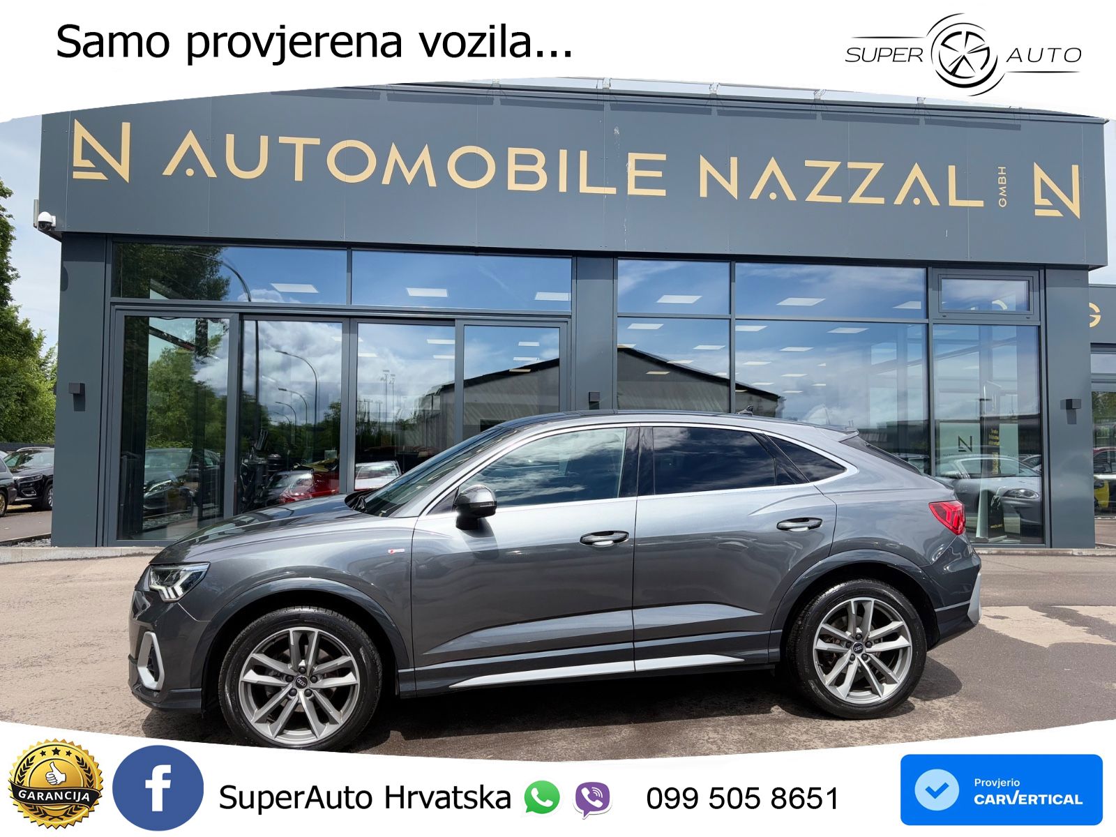 Audi Q3 Sportback 35 TDI (150 KS) quattro S tronic S line