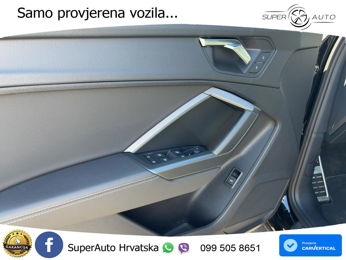 Audi Q3 Sportback 40 TFSI (190 KS) quattro S tronic S line LED+GR SJED+ACC